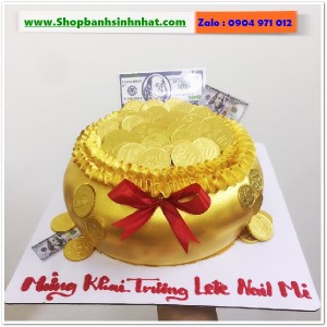 Bánh Sinh Nhật Hũ Vàng - VA131